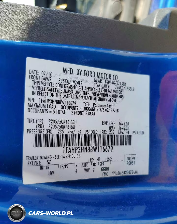2011 Ford Focus Sel VIN:1FAHP3HN8BW116679 - 12