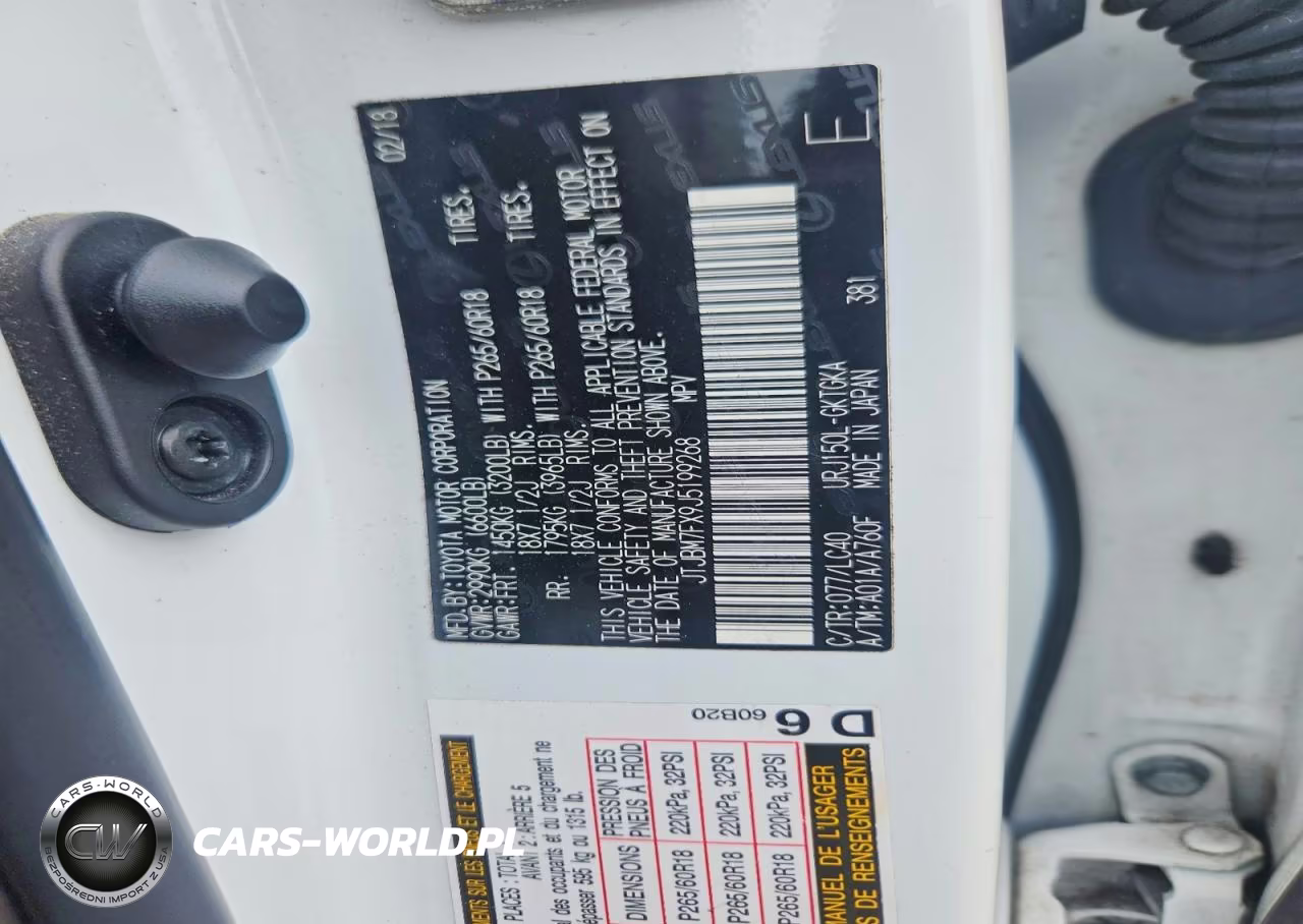 2018 Lexus Gx 460 VIN:JTJBM7FX9J5199268 - 14