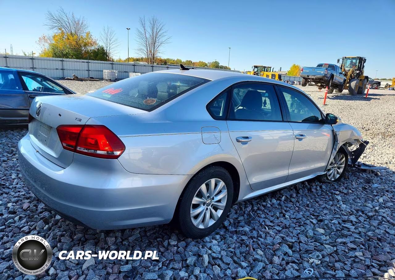 2015 Volkswagen Passat S VIN:1VWAT7A30FC056652 - 3