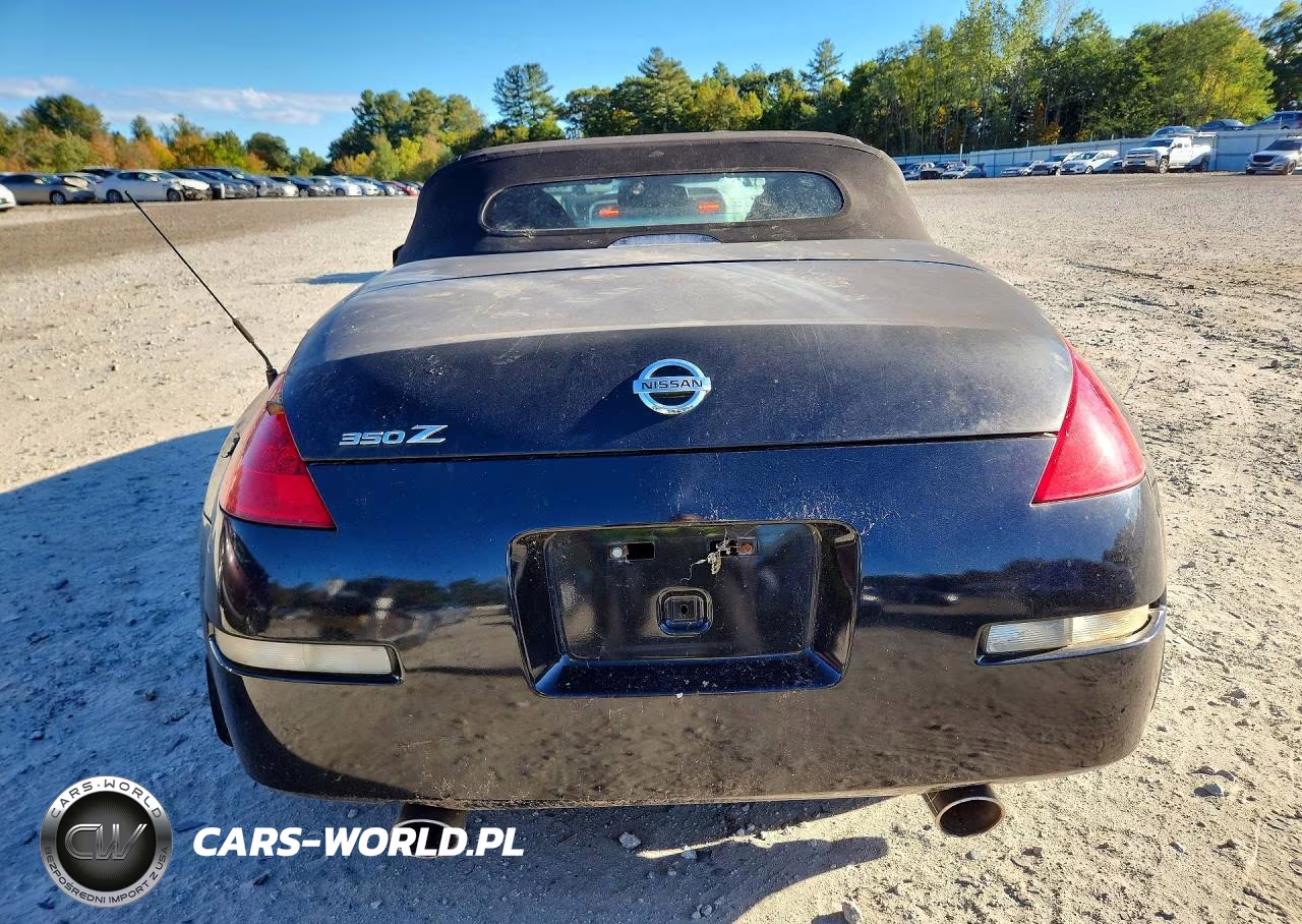2006 Nissan 350Z Enthusiast VIN:JN1AZ36A36M480194 - 6