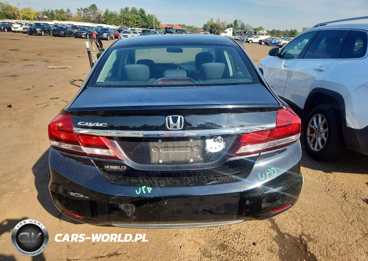 2015 Honda Civic Lx VIN:19XFB2F57FE296492 - 6