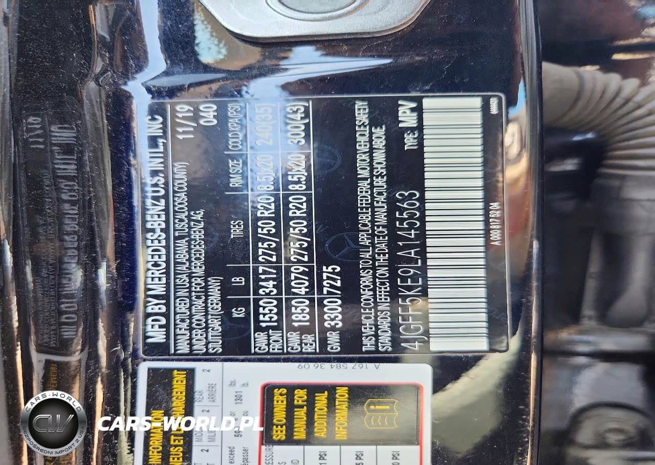 2020 Mercedes-Benz Gls 450 4Matic VIN:4JGFF5KE9LA145563 - 13