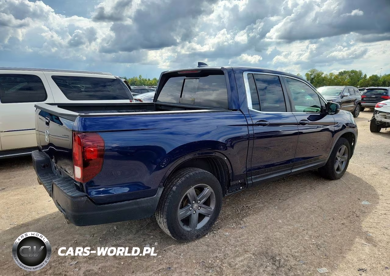 2022 Honda Ridgeline Rtl VIN:5FPYK3F5XNB030771 - 3