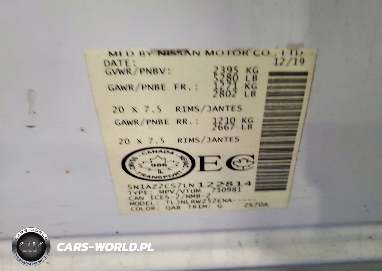 2020 Nissan Murano Sl VIN:5N1AZ2CS7LN122814 - 14