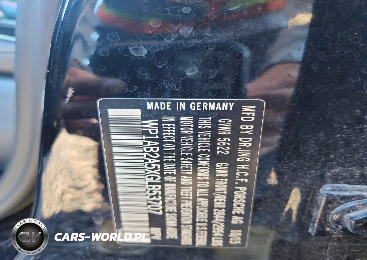 2016 Porsche Macan S VIN:WP1AB2A5XGLB53707 - 13