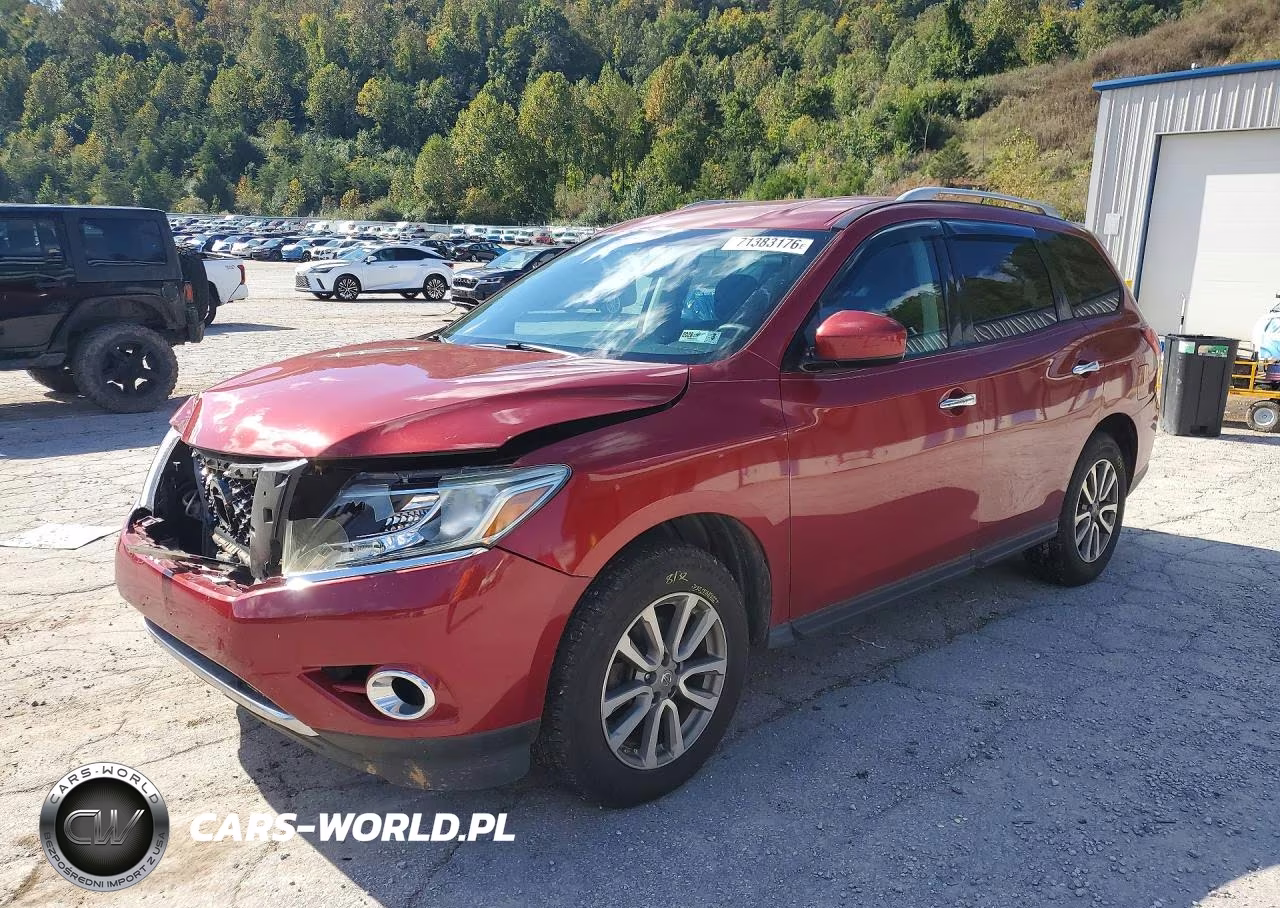 2016 Nissan Pathfinder Sv VIN:5N1AR2MM1GC630990 - 1