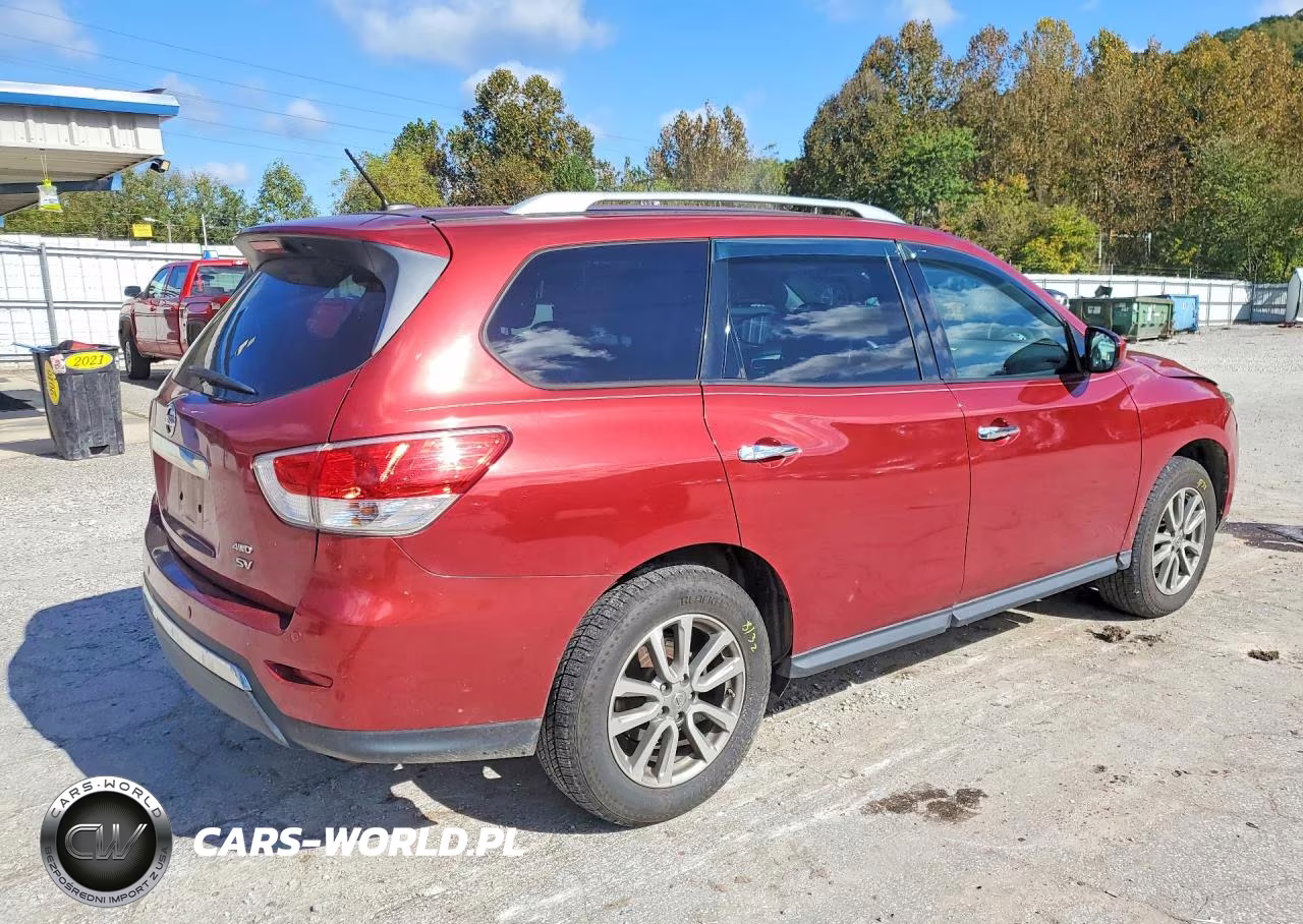 2016 Nissan Pathfinder Sv VIN:5N1AR2MM1GC630990 - 3
