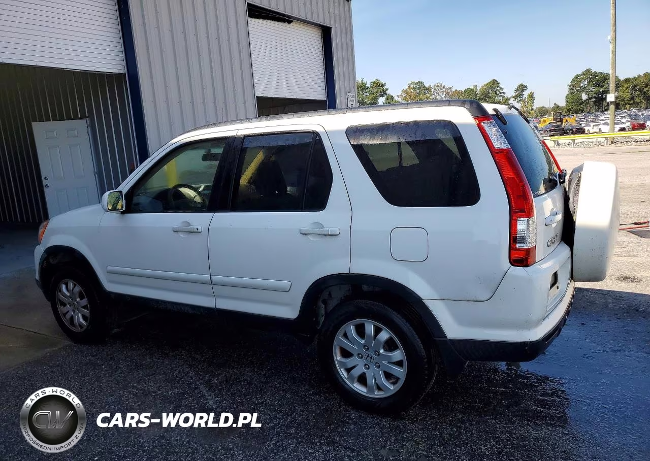 2005 Honda Cr-V Se VIN:SHSRD78955U317314 - 2