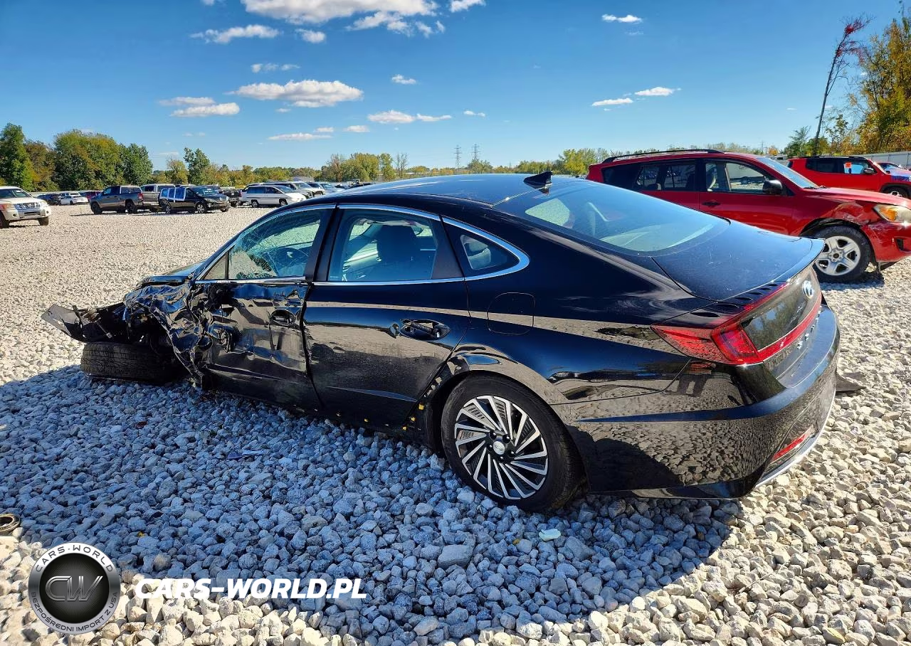 2021 Hyundai Sonata Hybrid Sel VIN:KMHL34JJ0MA034938 - 2