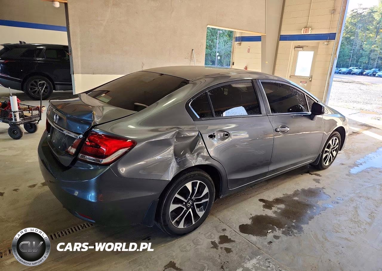 2013 Honda Civic Ex VIN:19XFB2F88DE080612 - 3