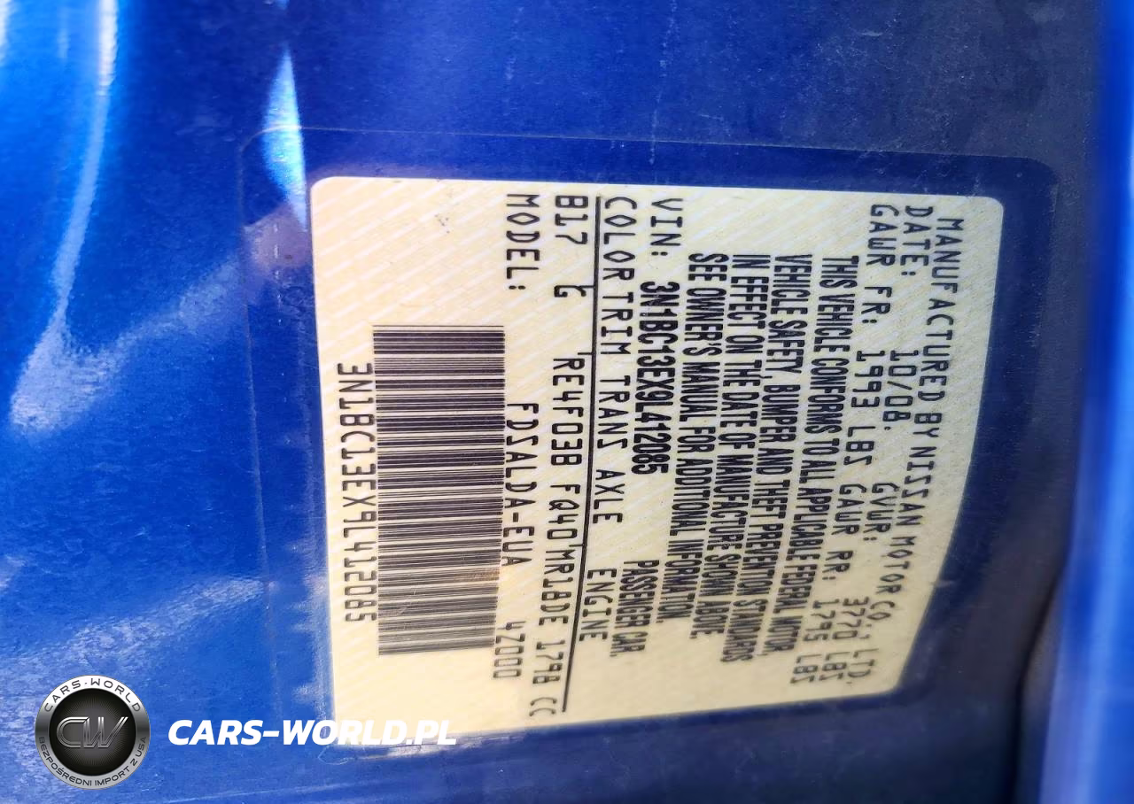 2009 Nissan Versa 1.8 S VIN:3N1BC13EX9L412085 - 13