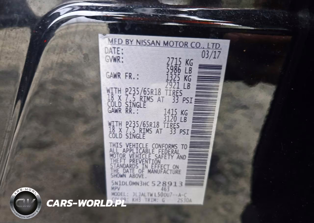 2017 Infiniti Qx60 Base VIN:5N1DL0MN3HC528913 - 13