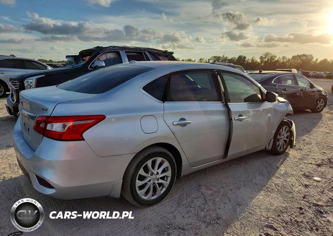 2018 Nissan Sentra Sv VIN:3N1AB7AP8JY225991 - 3