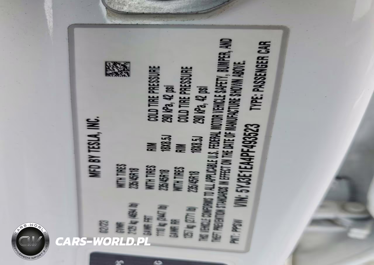 2023 Tesla Model 3 VIN:5YJ3E1EA4PF493523 - 12