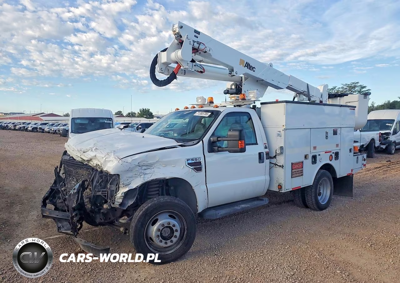 2008 Ford F550 Super Duty Bucket Truck VIN:1FDAF57R98EC14256 - 1
