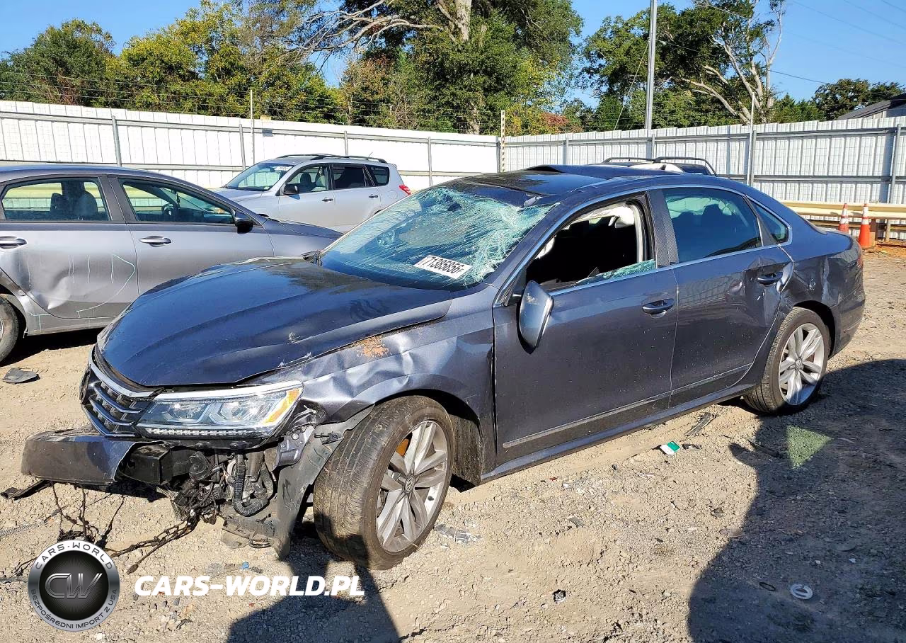 2017 Volkswagen Passat Se VIN:1VWGT7A36HC002494 - 1