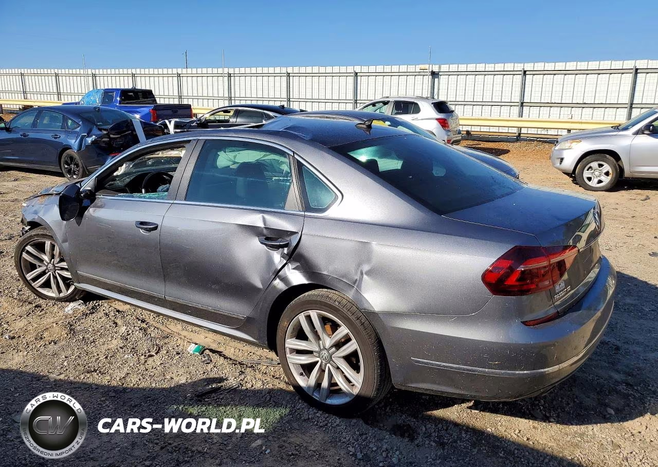 2017 Volkswagen Passat Se VIN:1VWGT7A36HC002494 - 2
