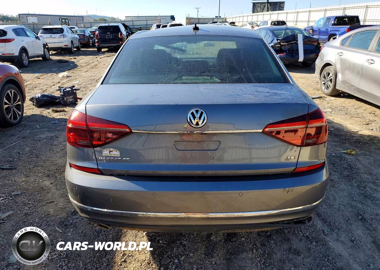 2017 Volkswagen Passat Se VIN:1VWGT7A36HC002494 - 6