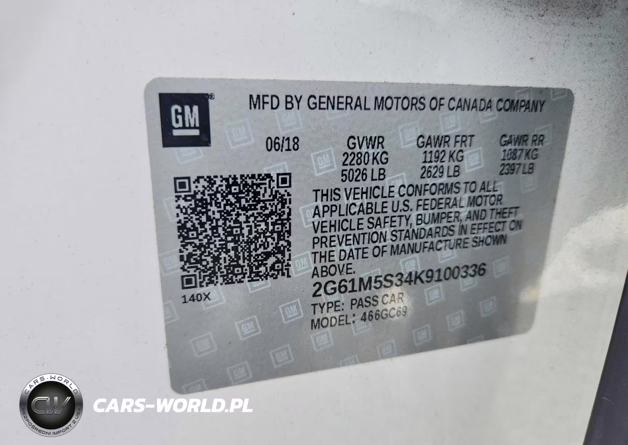 2019 Cadillac Xts Luxury VIN:2G61M5S34K9100336 - 13