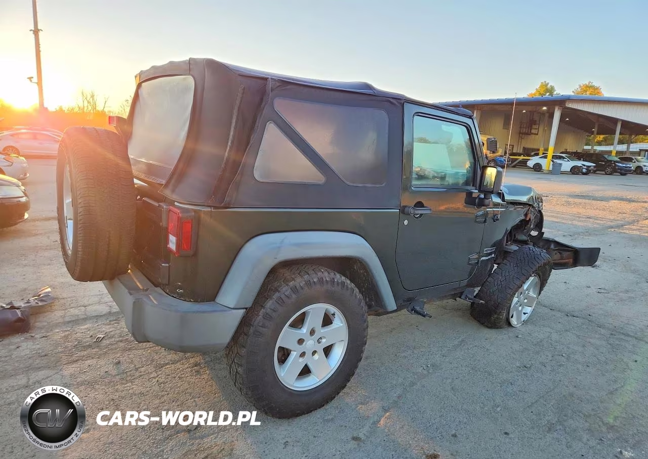 2010 Jeep Wrangler Sport VIN:1J4GA2D12AL216856 - 3
