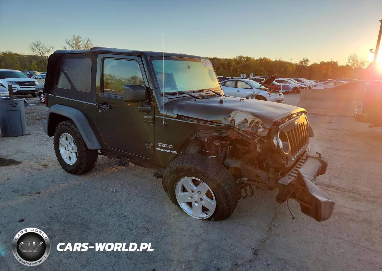 2010 Jeep Wrangler Sport VIN:1J4GA2D12AL216856 - 4
