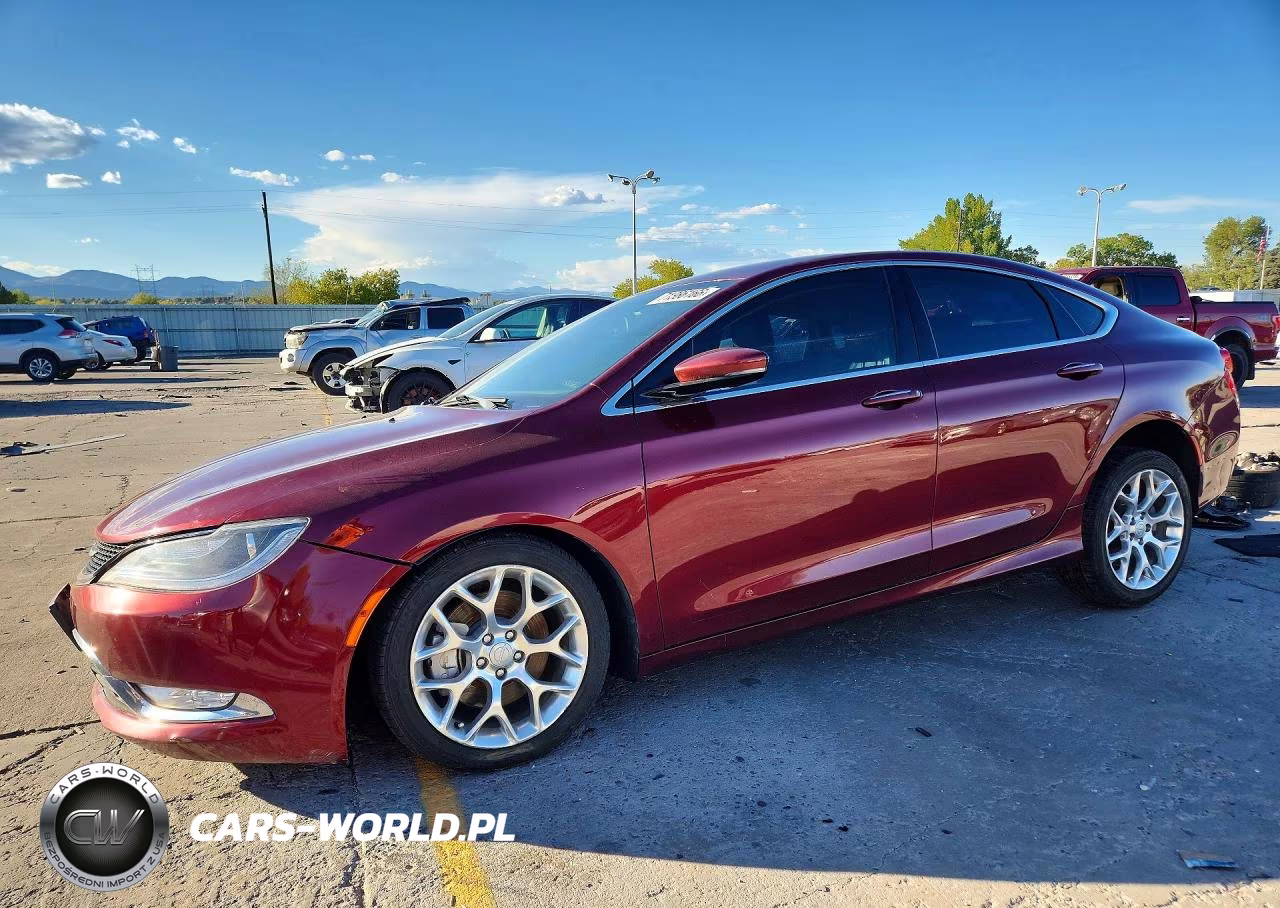 2015 Chrysler 200 C VIN:1C3CCCEGXFN583236 - 1