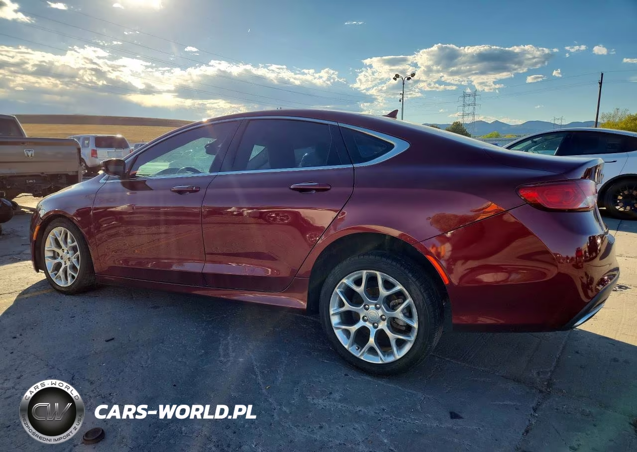 2015 Chrysler 200 C VIN:1C3CCCEGXFN583236 - 2