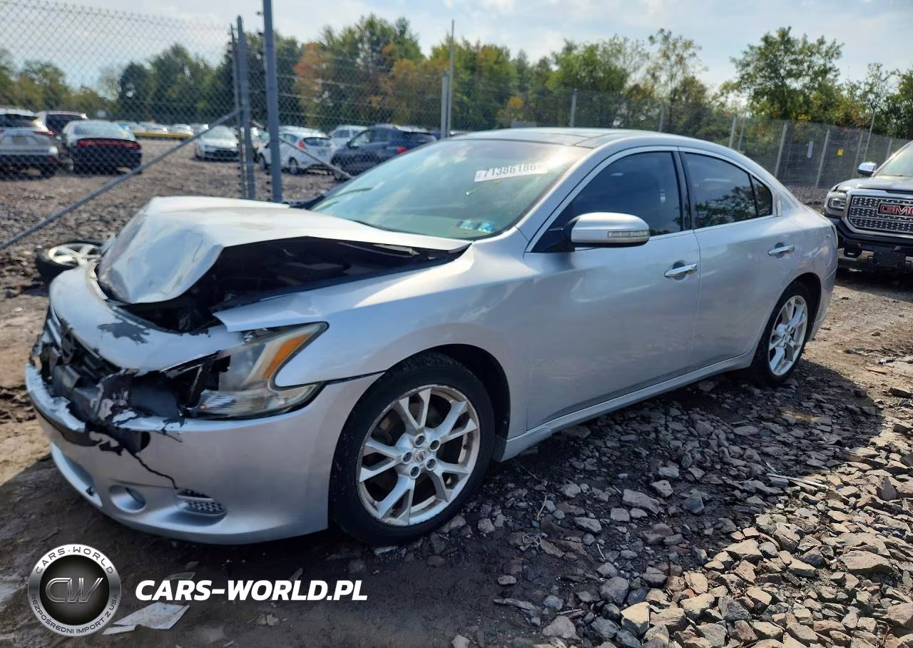 2012 Nissan Maxima 3.5 S VIN:1N4AA5AP5CC850371 - 1