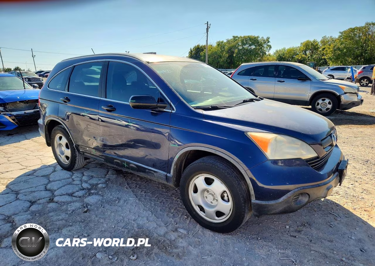 2008 Honda Cr-V Lx VIN:JHLRE38348C000167 - 4