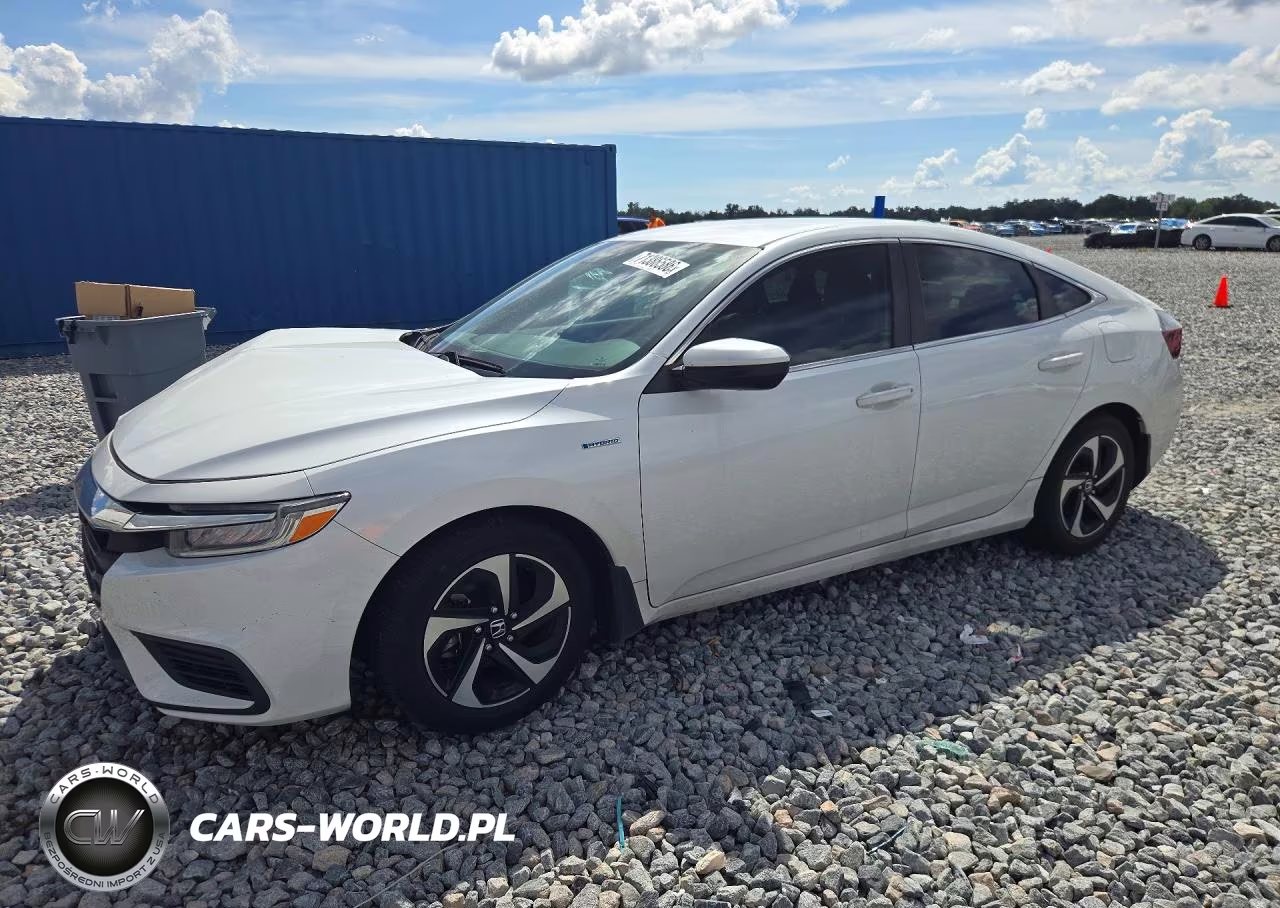 2022 Honda Insight Ex VIN:19XZE4F54NE015313 - 1