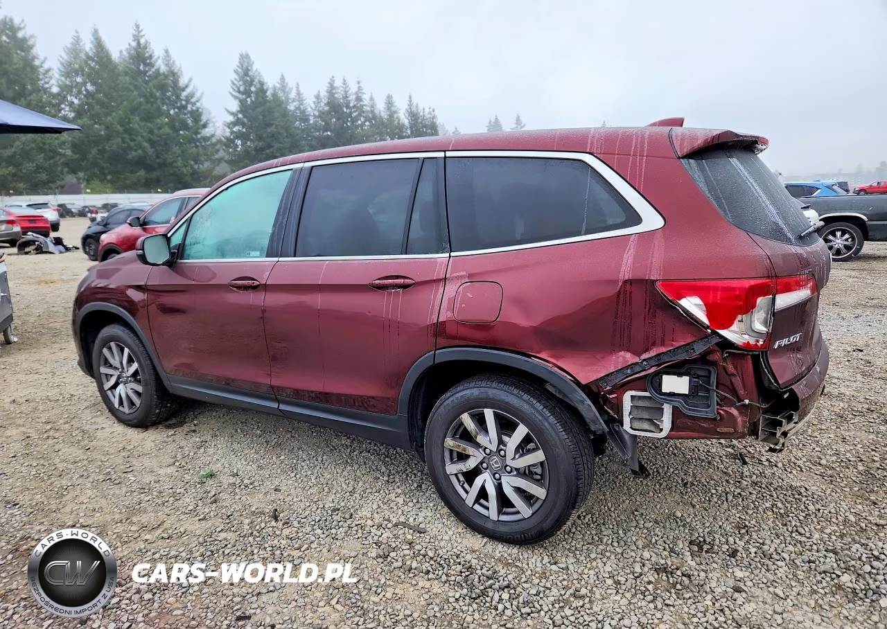 2021 Honda Pilot Exl VIN:5FNYF6H50MB098457 - 2