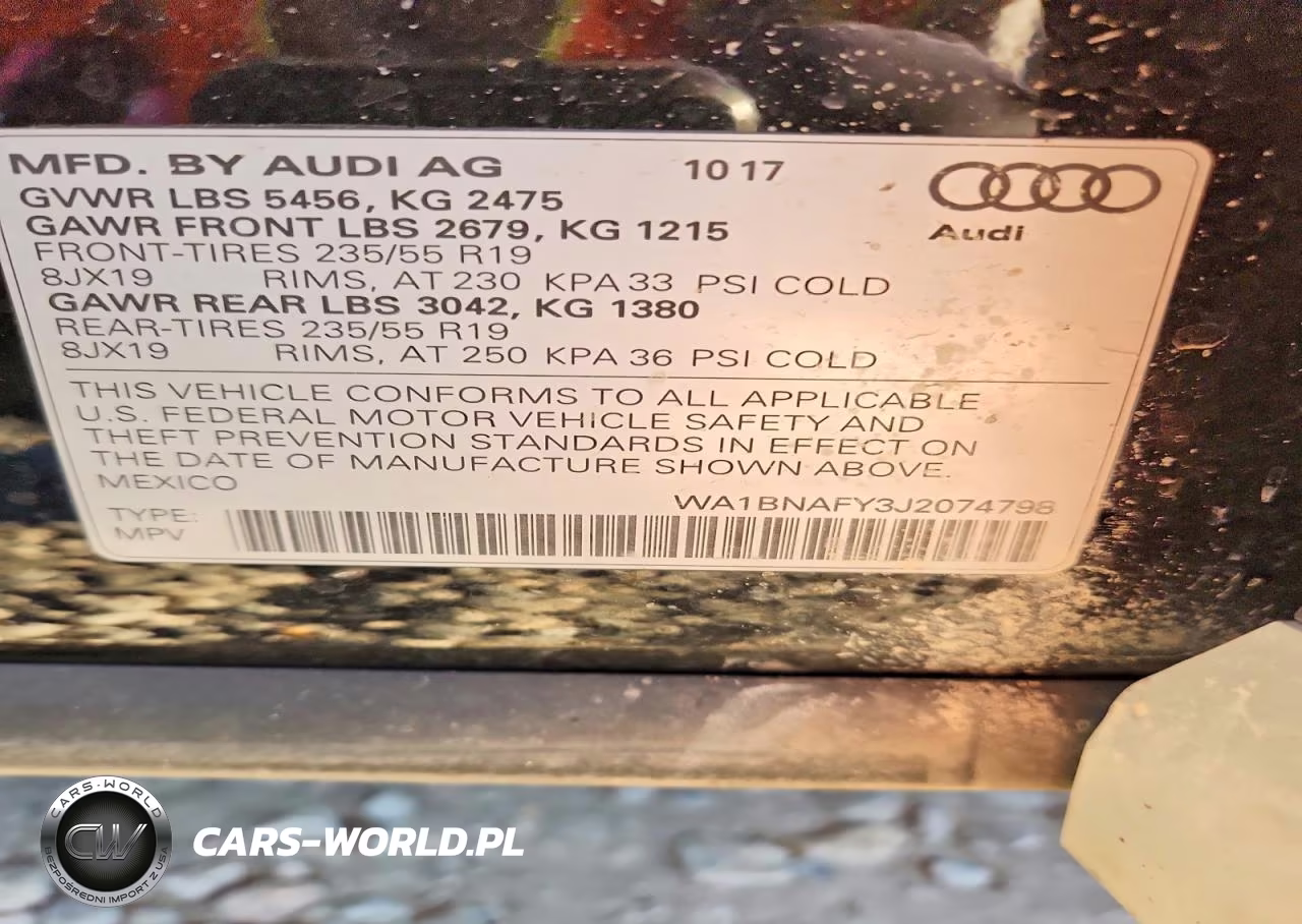 2018 Audi Q5 Premium Plus VIN:WA1BNAFY3J2074798 - 13