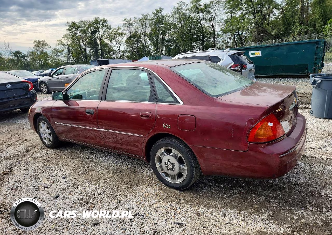 2000 Toyota Avalon Xl VIN:4T1BF28BXYU006820 - 2