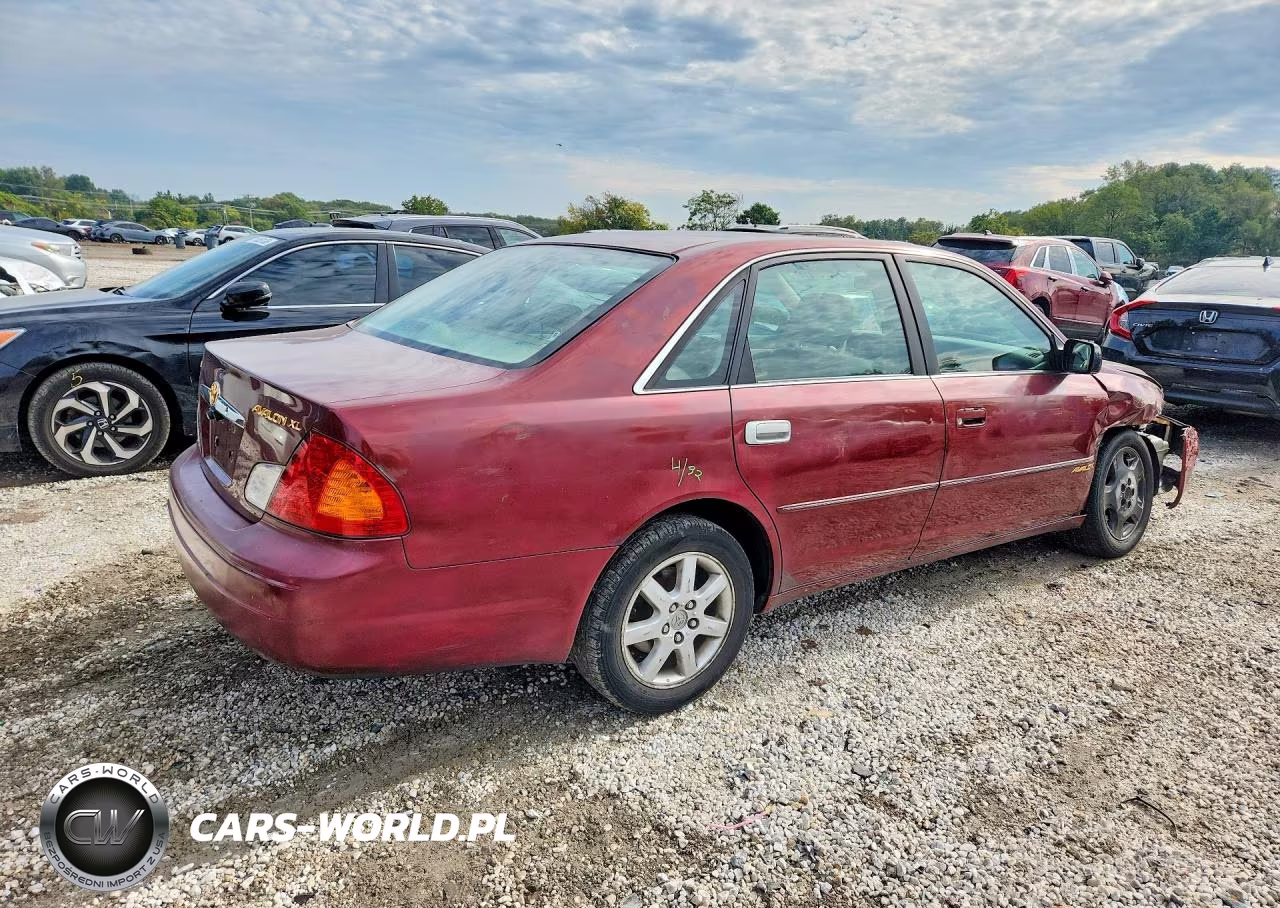 2000 Toyota Avalon Xl VIN:4T1BF28BXYU006820 - 3