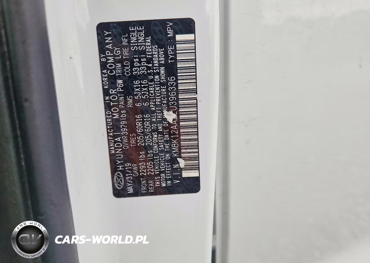 2020 Hyundai Kona Se VIN:KM8K12AA2LU396336 - 12