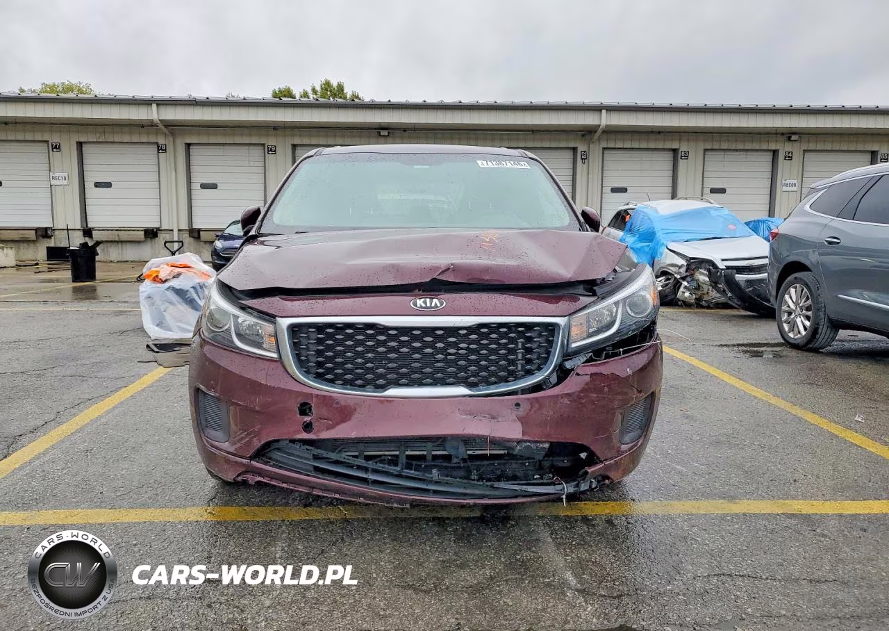 2017 Kia Sedona Lx VIN:KNDMB5C19H6249306 - 5