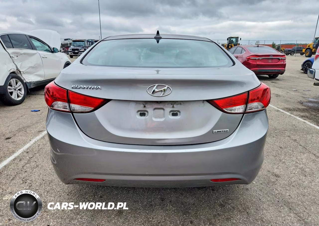2013 Hyundai Elantra Limited VIN:KMHDH4AE4DU680233 - 6