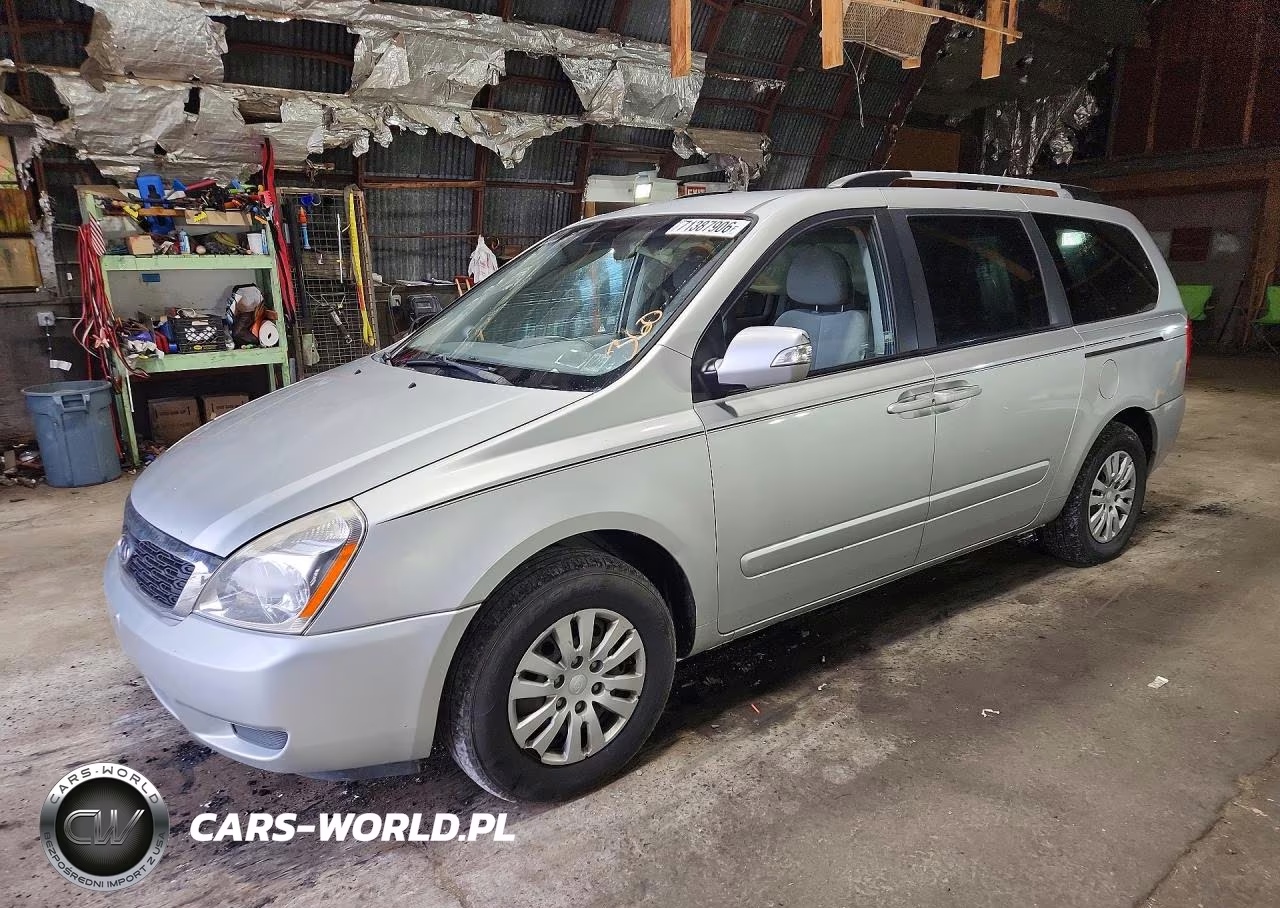 2012 Kia Sedona Lx VIN:KNDMG4C76C6433806 - 1