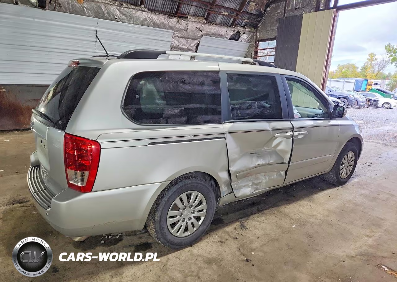 2012 Kia Sedona Lx VIN:KNDMG4C76C6433806 - 3
