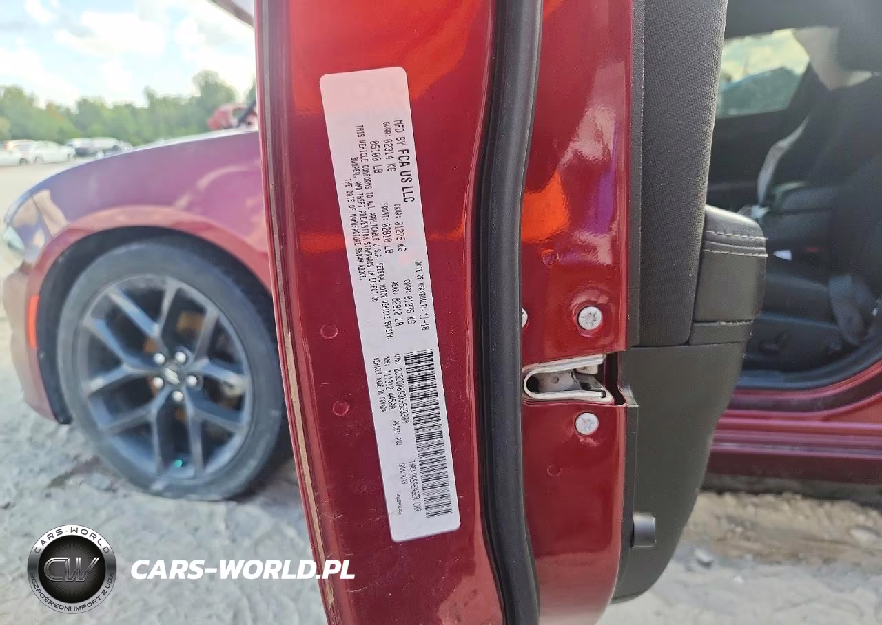 2019 Dodge Charger Sxt VIN:2C3CDXBG3KH553300 - 12