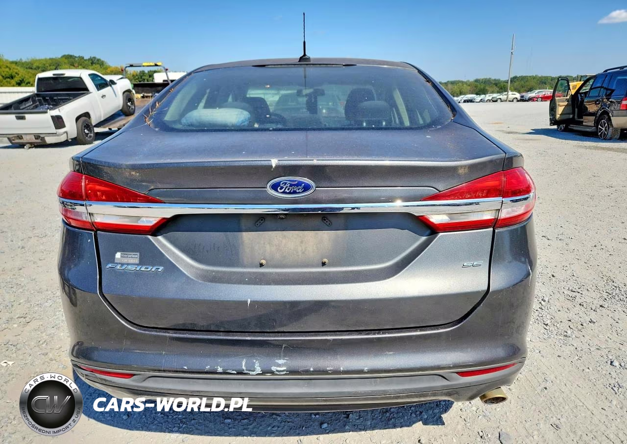2017 Ford Fusion Se VIN:3FA6P0H76HR171733 - 6
