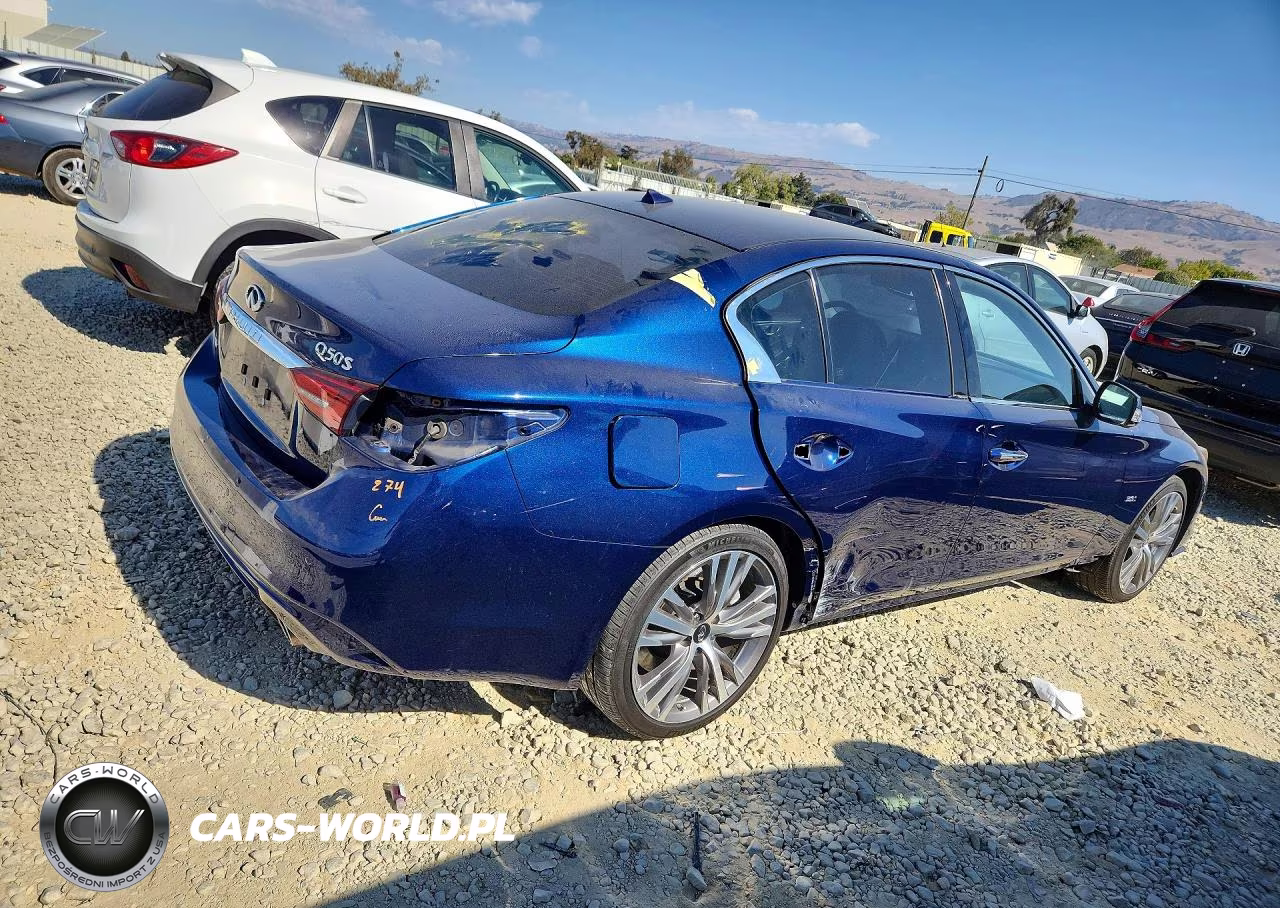 2019 Infiniti Q50 3.0T Sport VIN:JN1EV7AR6KM558947 - 3