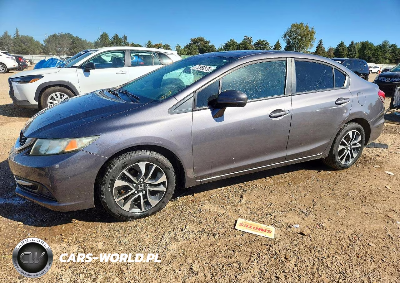 2014 Honda Civic Ex VIN:19XFB2F87EE249410 - 1