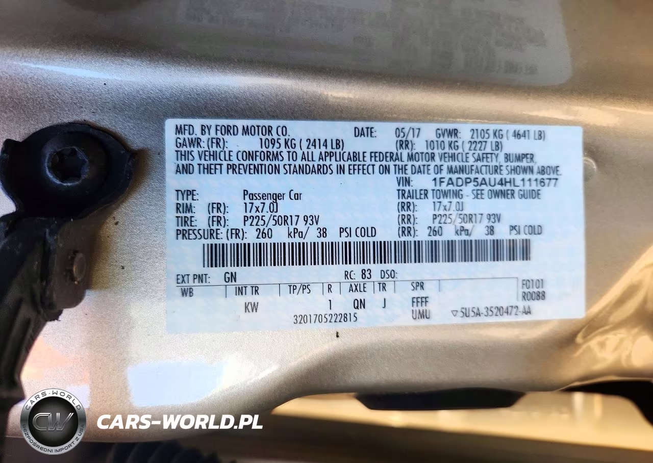 2017 Ford C-Max VIN:1FADP5AU4HL111677 - 12