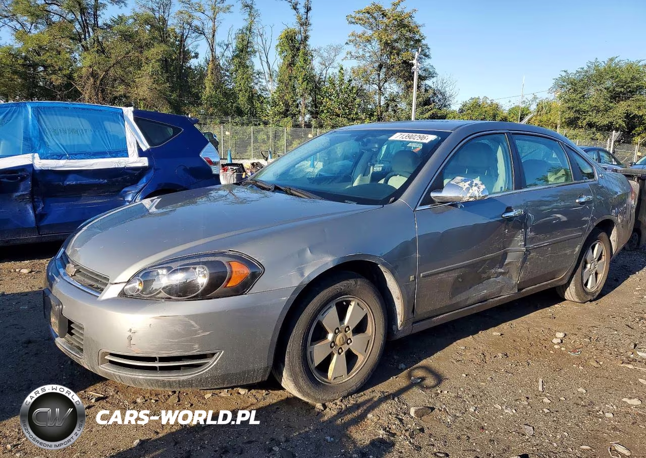 2008 Chevrolet Impala Lt VIN:2G1WT58N681307678 - 1