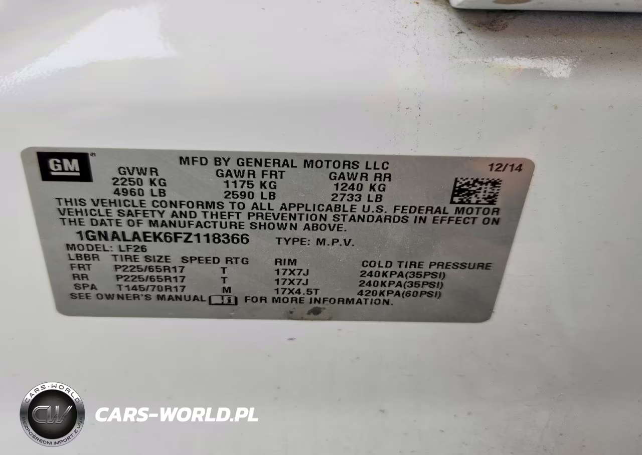 2015 Chevrolet Equinox Ls VIN:1GNALAEK6FZ118366 - 13