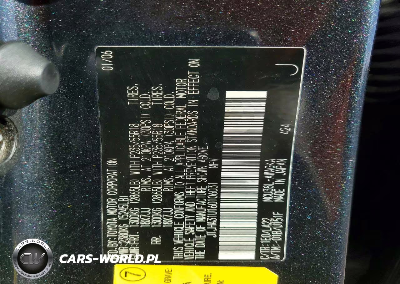 2006 Lexus Rx 330 VIN:JTJHA31U160106031 - 13