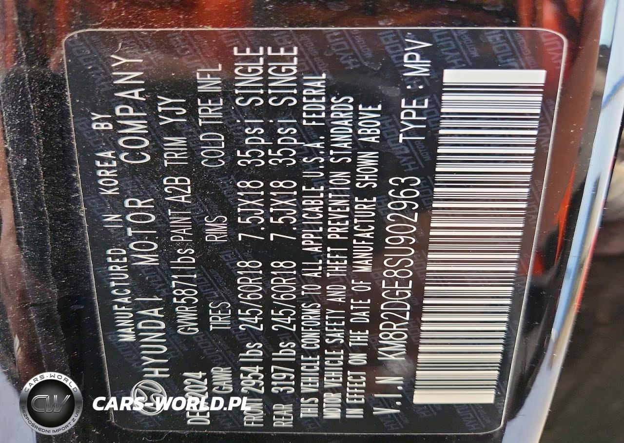 2025 Hyundai Palisade Sel VIN:KM8R2DGE8SU902963 - 13