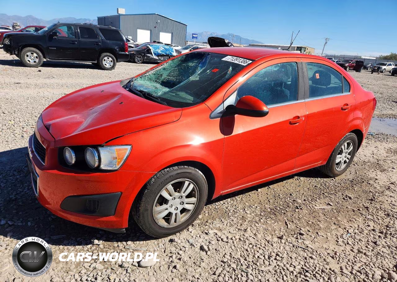 2013 Chevrolet Sonic Lt VIN:1G1JC5SG5D4101836 - 1
