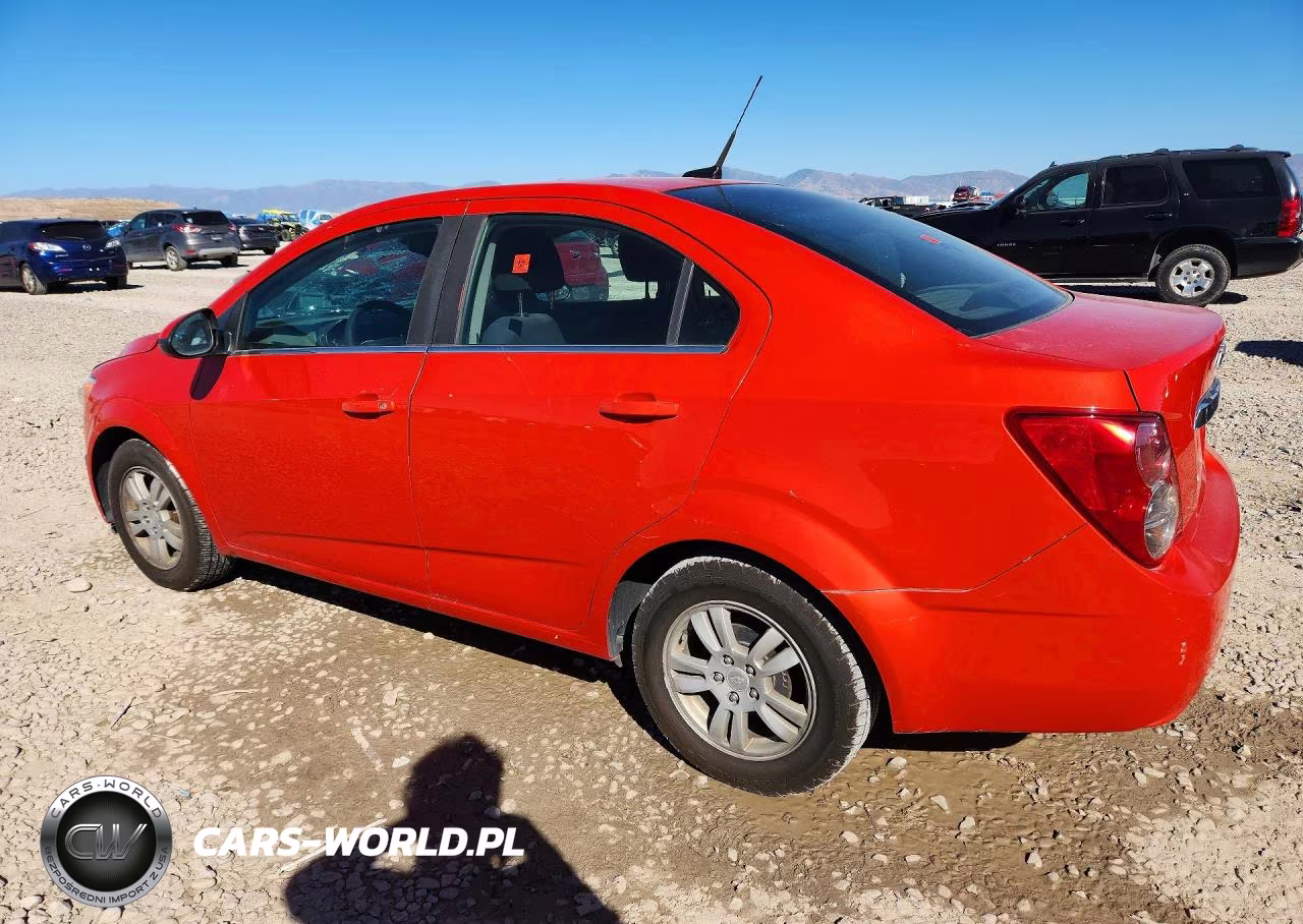 2013 Chevrolet Sonic Lt VIN:1G1JC5SG5D4101836 - 2